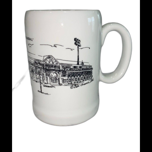 Vintage Pilot Field “Home of Buffalo Baseball “ Ceramic Beer Stein. - Picture 5 of 10